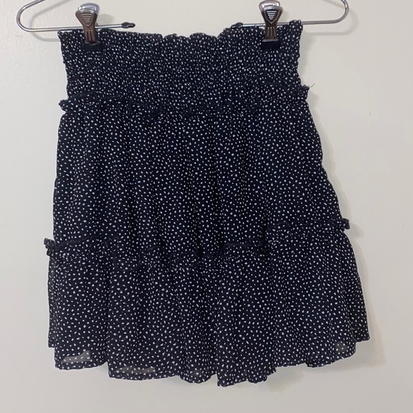 ALTAR’D State Polka Dot Ruffles Mini Skirt - Small - Picture 4 of 8